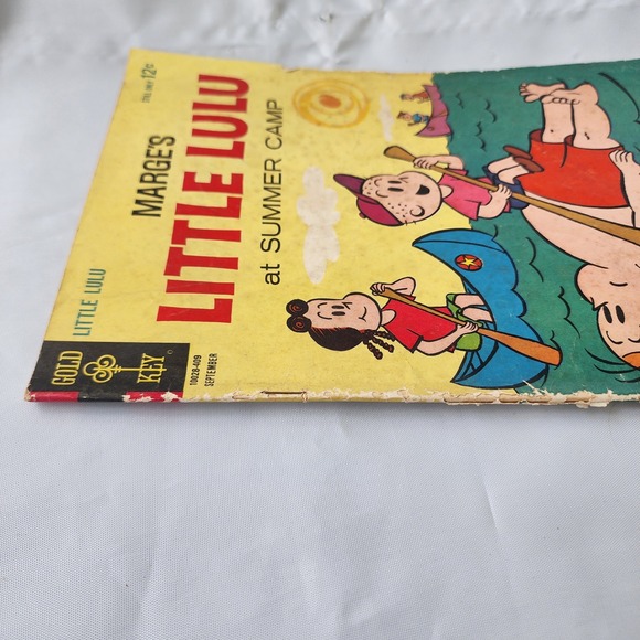 Marge's Little Lulu at Summer Camp #173 comic Book Gold Key September Vintage - Picture 8 of 11